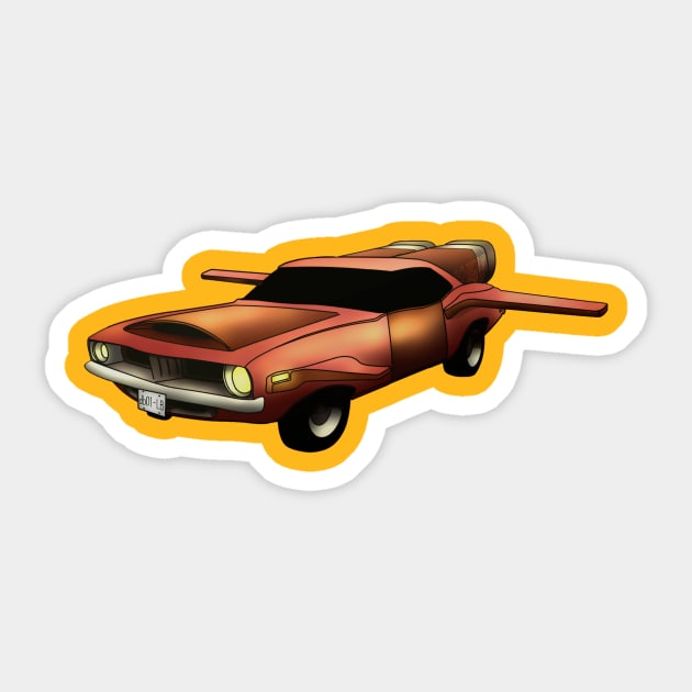 Low Rider Sticker by doublebeta